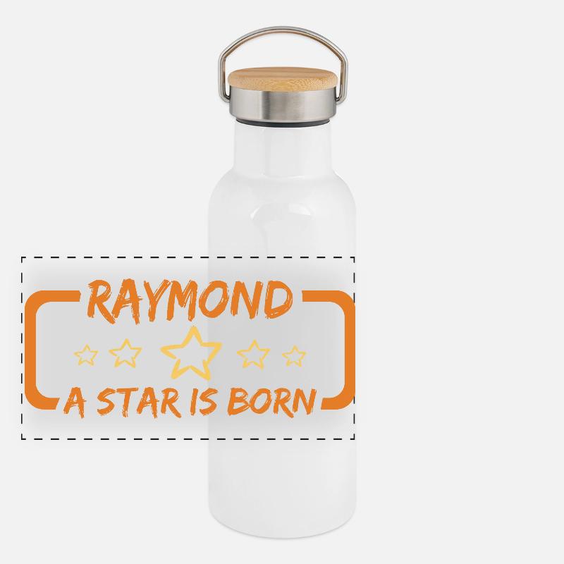 Don Raymond Gourde isotherme avec bouchon en bambou