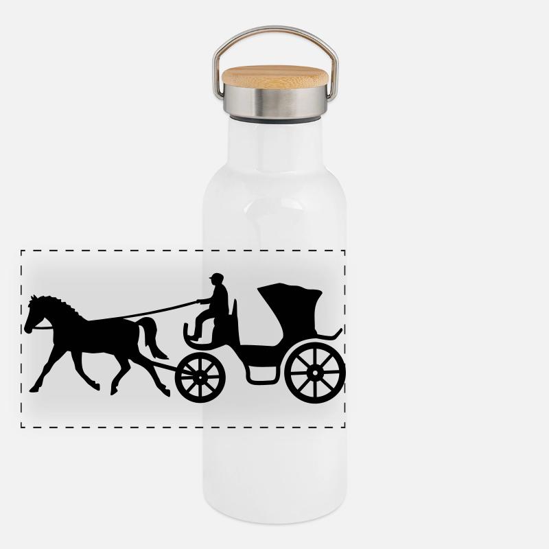 coach Panoramic Thermal Bottle with Bamboo Lid