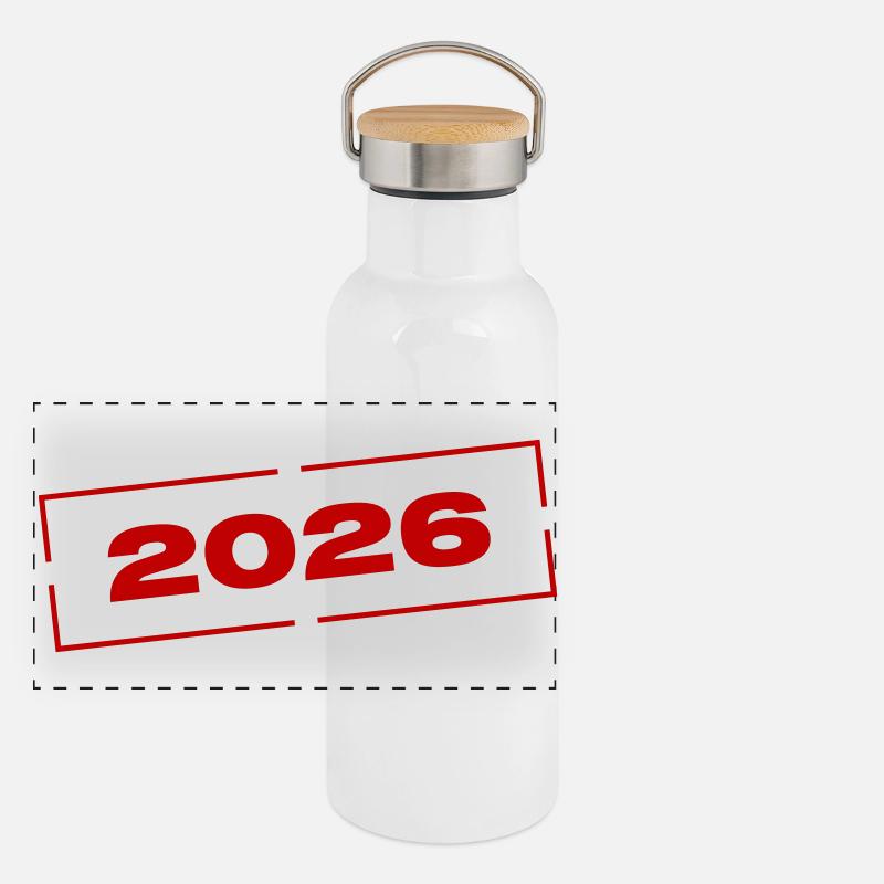 2026 Stamp Panoramic Thermal Bottle with Bamboo Lid