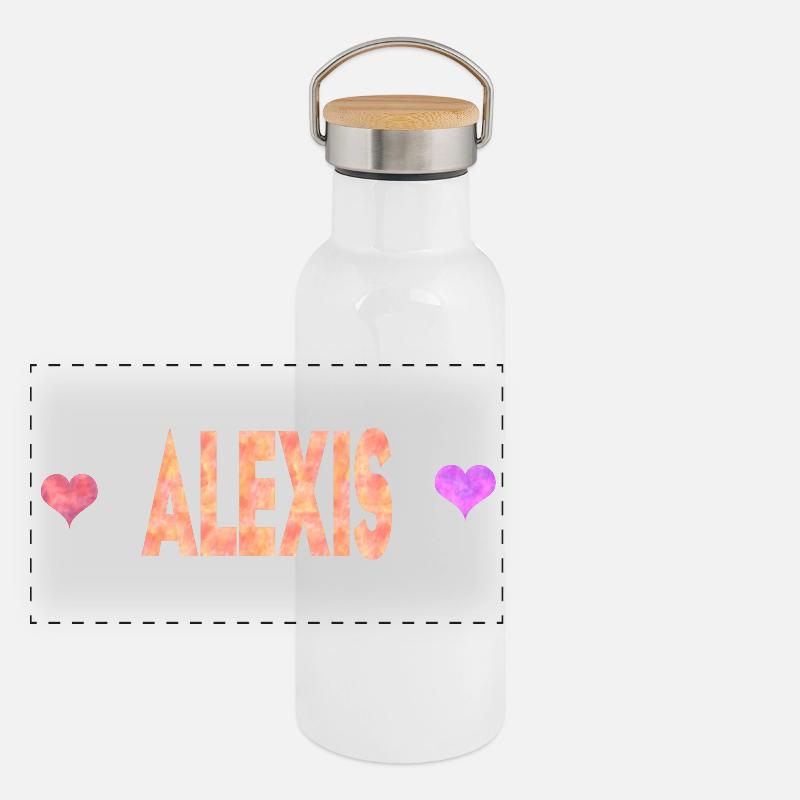 Alexis Panorama Thermosflasche mit Bambusdeckel