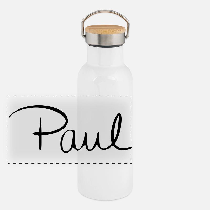 Paul Panorama Thermosflasche mit Bambusdeckel