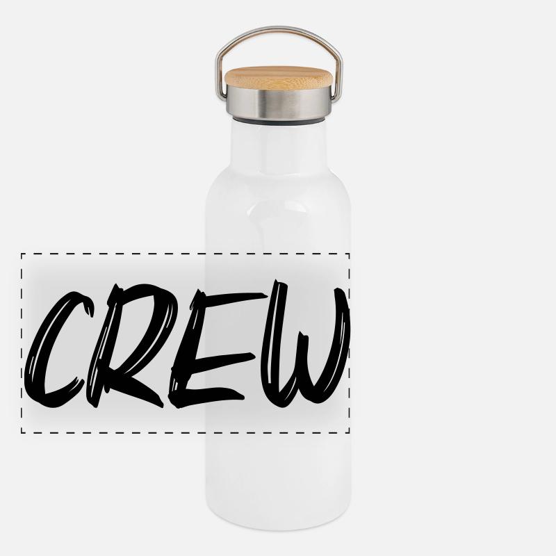 équipage Gourde isotherme avec bouchon en bambou