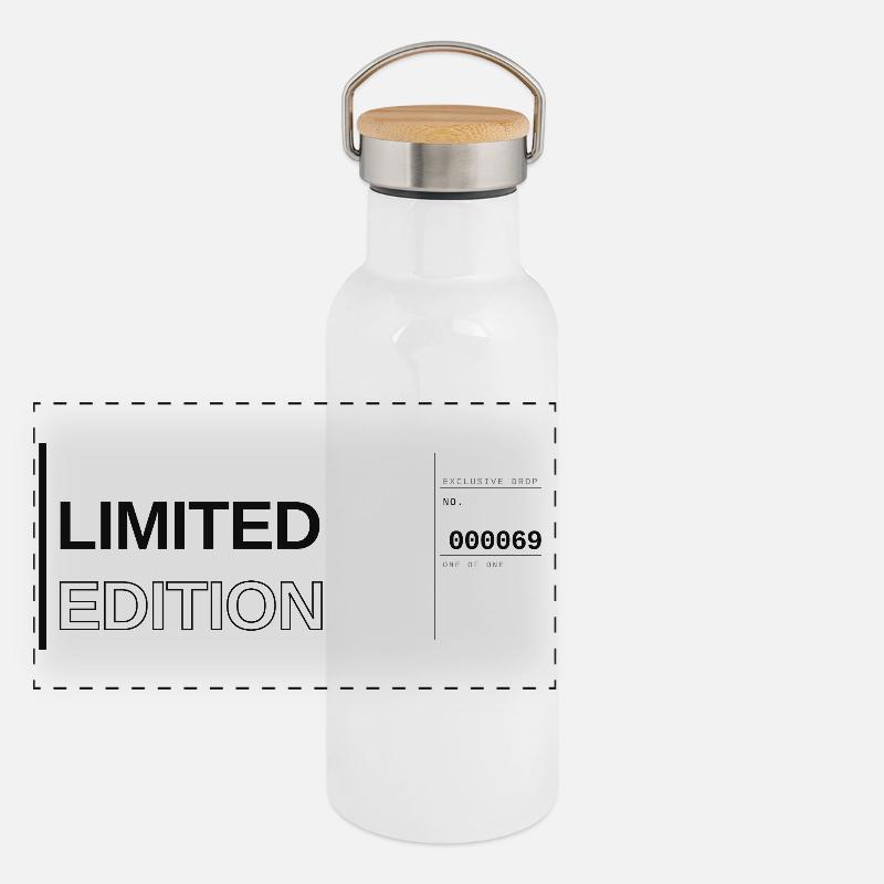 Une autre édition limitée Gourde isotherme avec bouchon en bambou