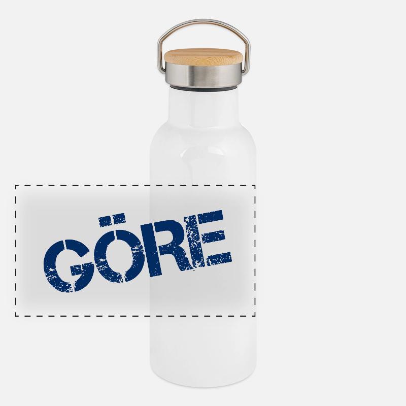 BRAT Panoramic Thermal Bottle with Bamboo Lid