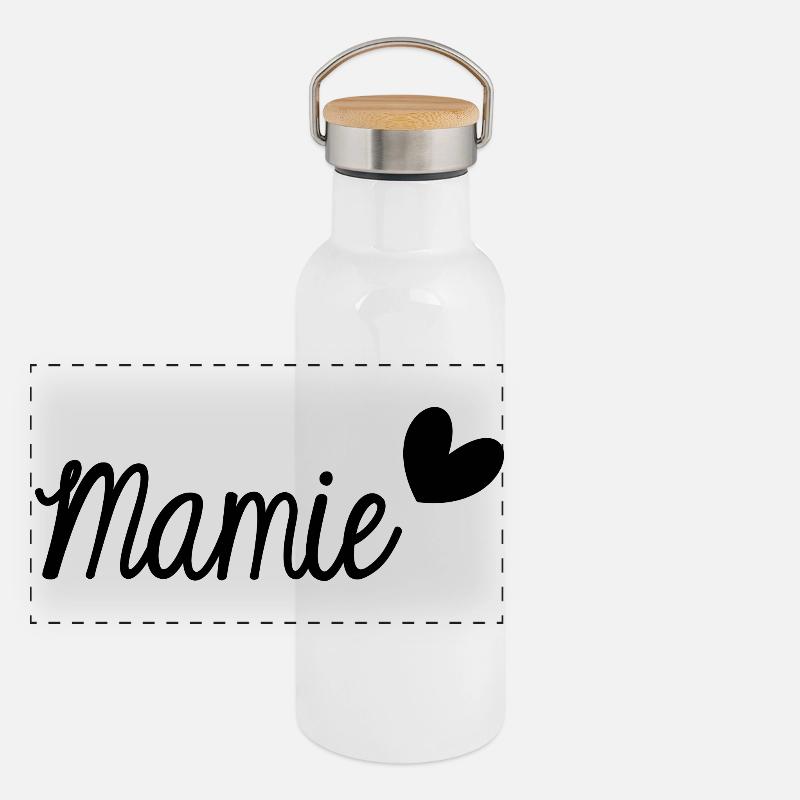GRANNY Panoramic Thermal Bottle with Bamboo Lid
