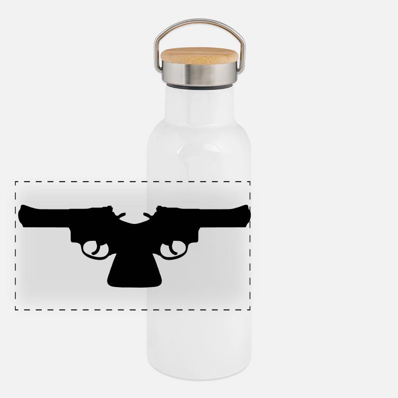 Weapon Panoramic Thermal Bottle with Bamboo Lid