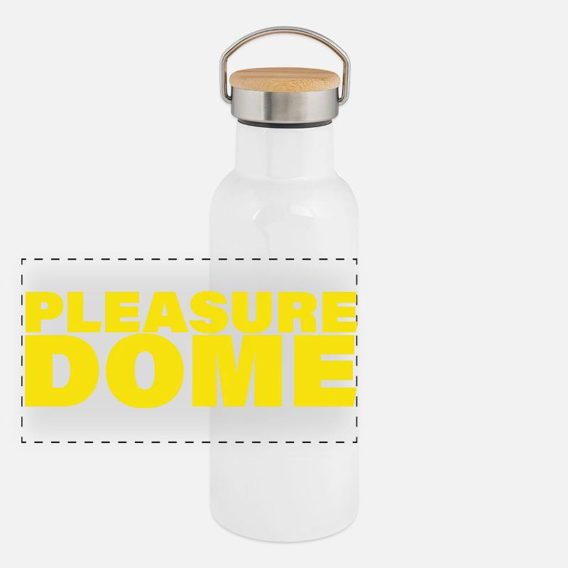 DÔME DE PLAISIR Gourde isotherme avec bouchon en bambou