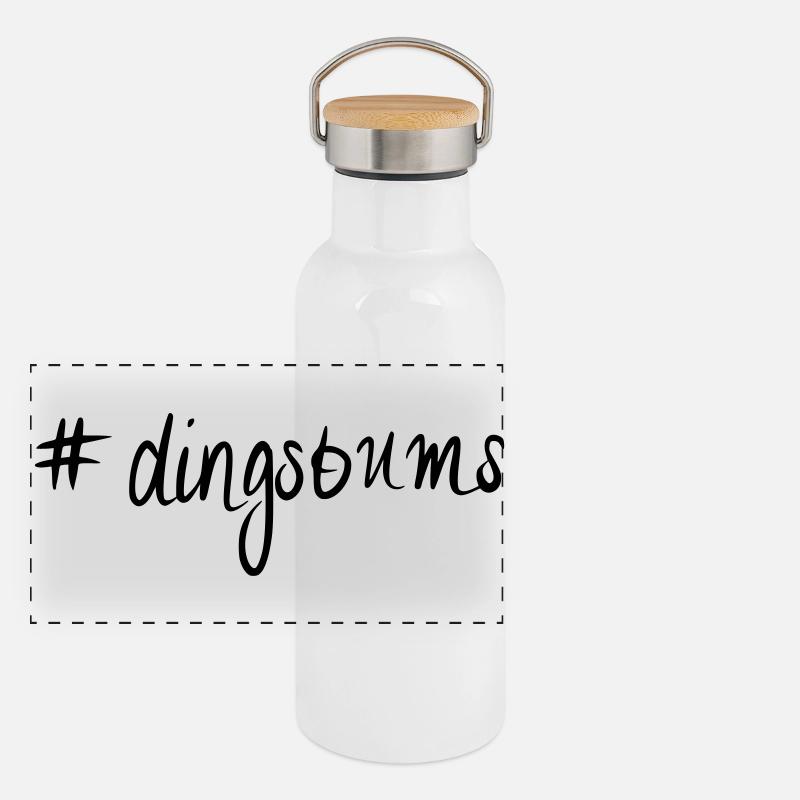# dingsbums Panorama Thermosflasche mit Bambusdeckel