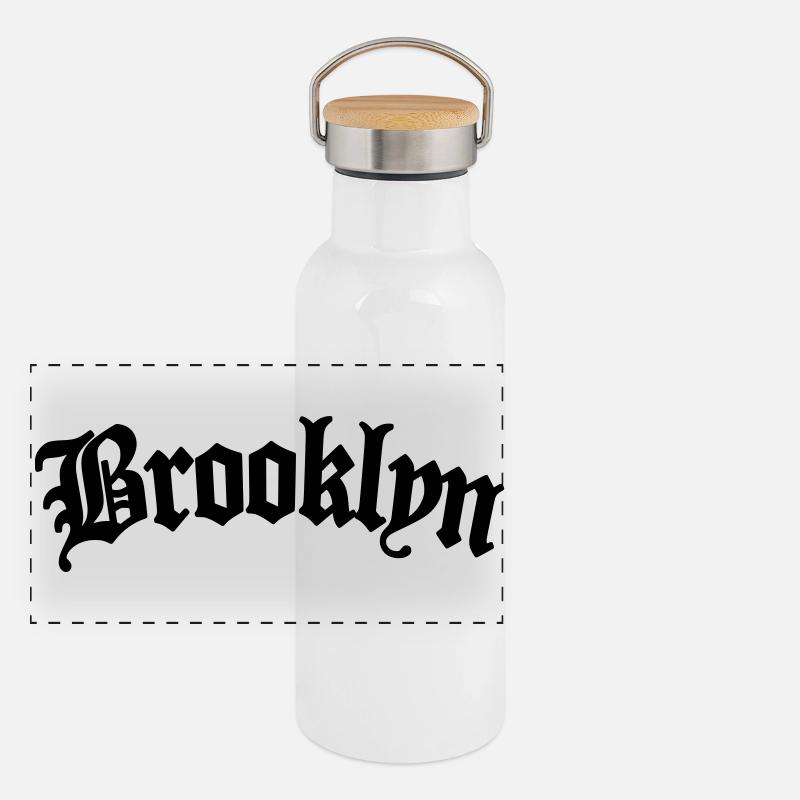 Brooklyn Panoramic Thermal Bottle with Bamboo Lid