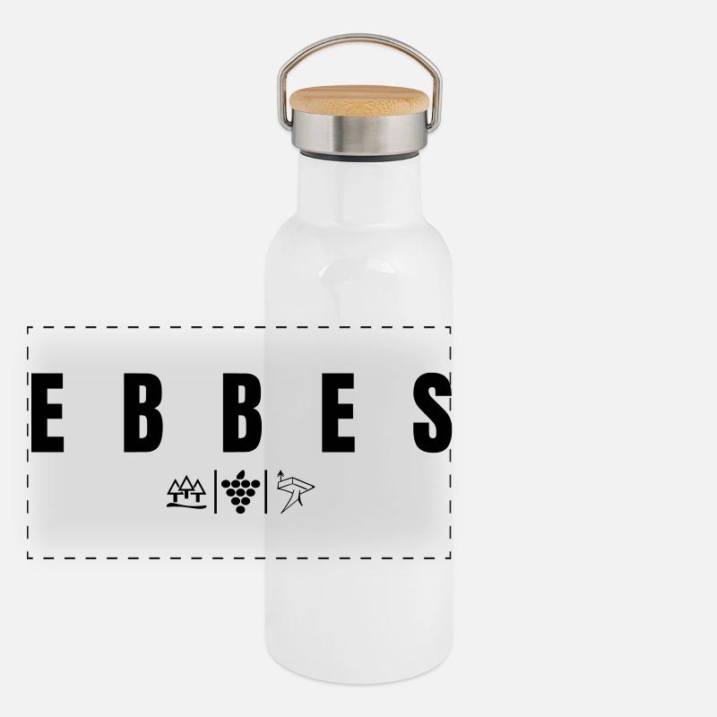 Ebbes Panorama Thermosflasche mit Bambusdeckel