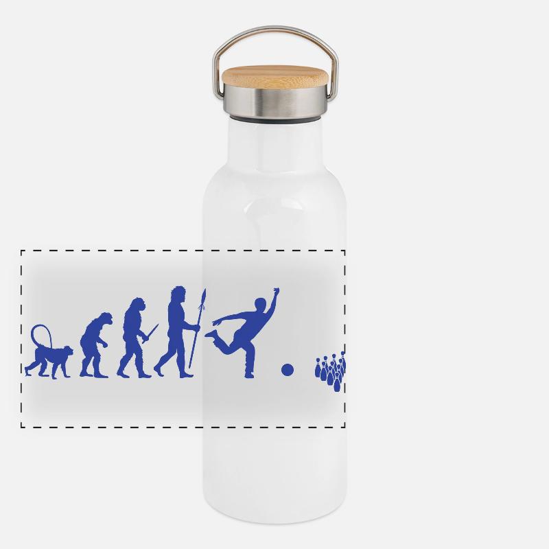 Development of bowling Panoramic Thermal Bottle with Bamboo Lid