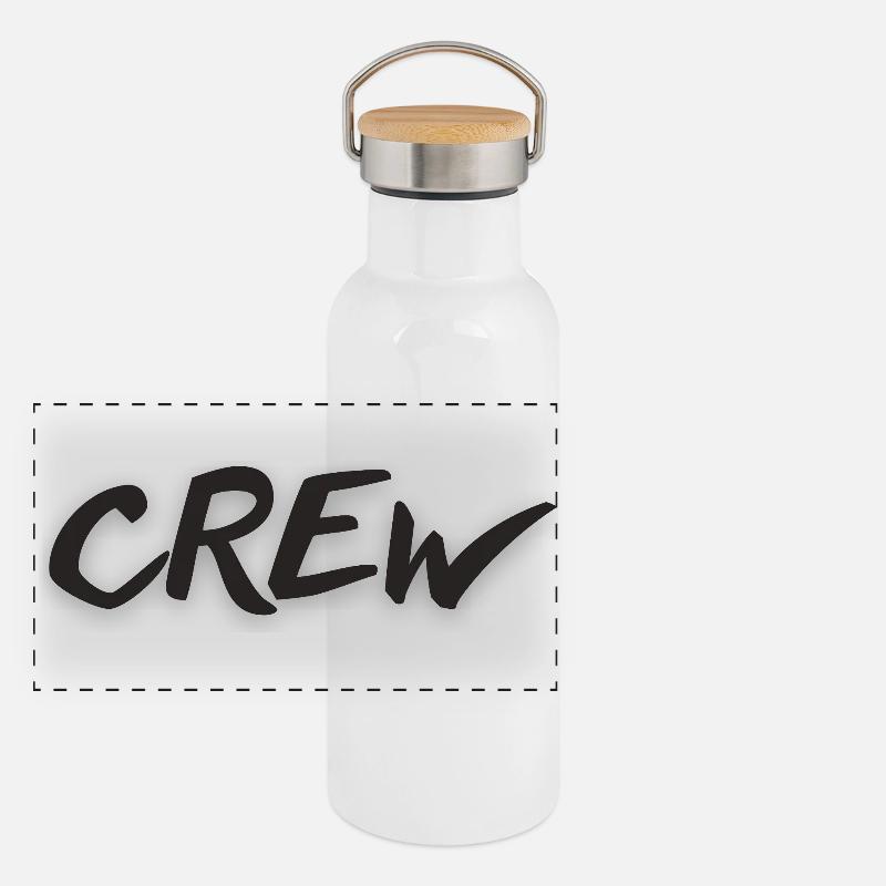 équipage Gourde isotherme avec bouchon en bambou