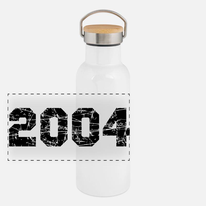 2004 Panoramic Thermal Bottle with Bamboo Lid