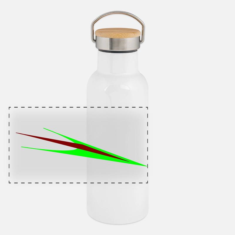Flèche Gourde isotherme avec bouchon en bambou