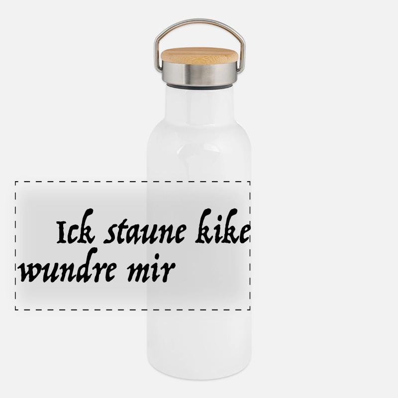 I'm amazed kike wound me Panoramic Thermal Bottle with Bamboo Lid