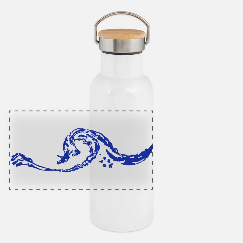 welle Gourde isotherme avec bouchon en bambou