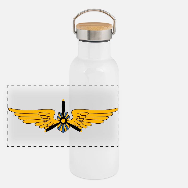 wing Panoramic Thermal Bottle with Bamboo Lid