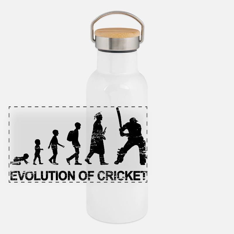 Development of cricket Panoramic Thermal Bottle with Bamboo Lid