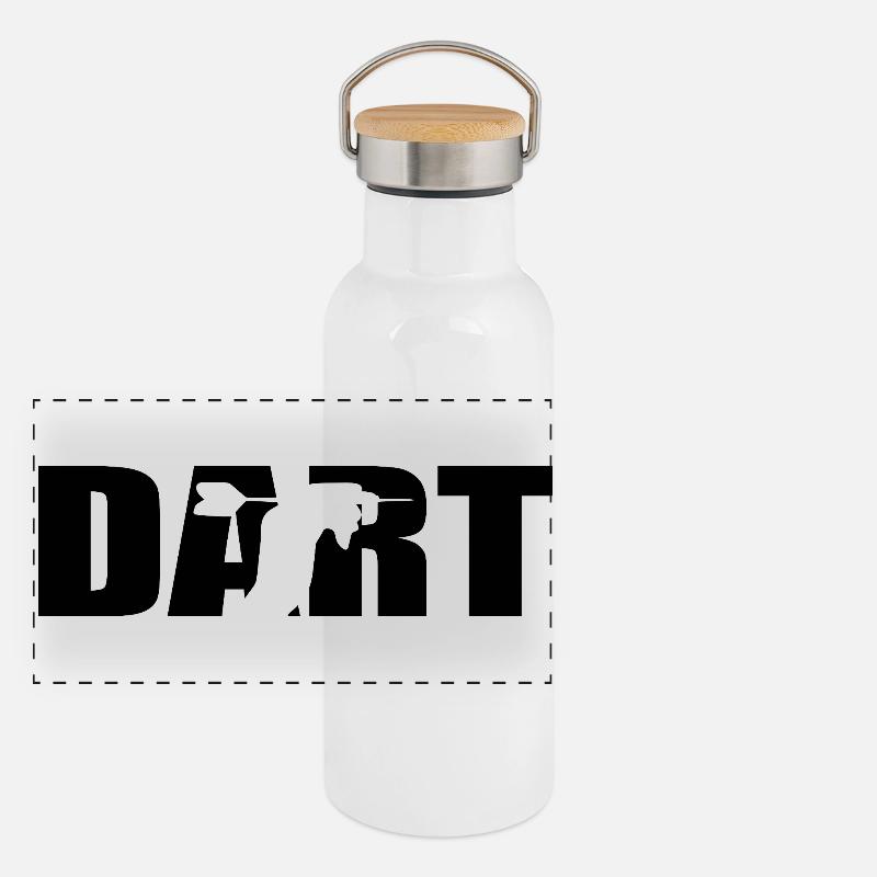 Conception de fléchettes classiques – Précision et style Gourde isotherme avec bouchon en bambou