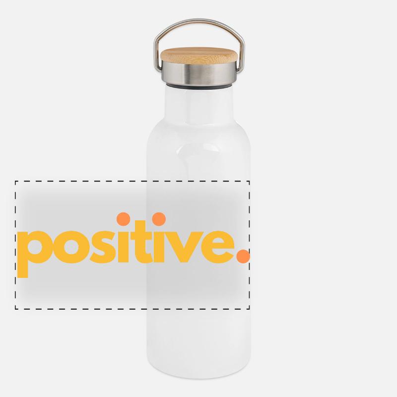 positive.04 Panorama Thermosflasche mit Bambusdeckel