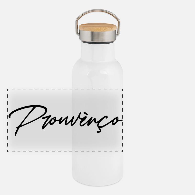 Prouvènço Panoramic Thermal Bottle with Bamboo Lid