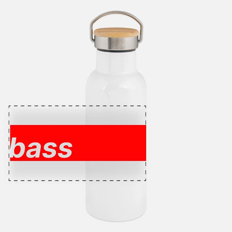 Bass Panoramic Thermal Bottle with Bamboo Lid
