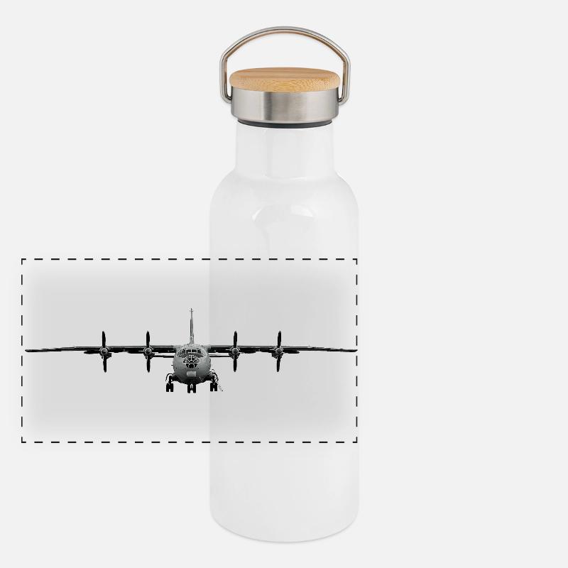 L’An-12 Gourde isotherme avec bouchon en bambou