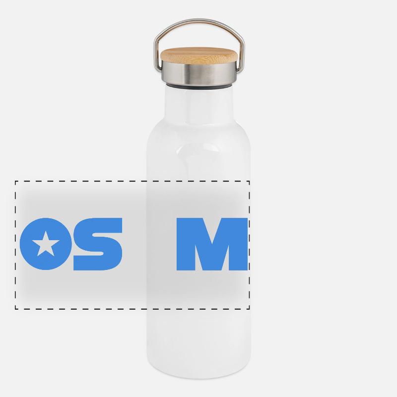 Somalia Panoramic Thermal Bottle with Bamboo Lid