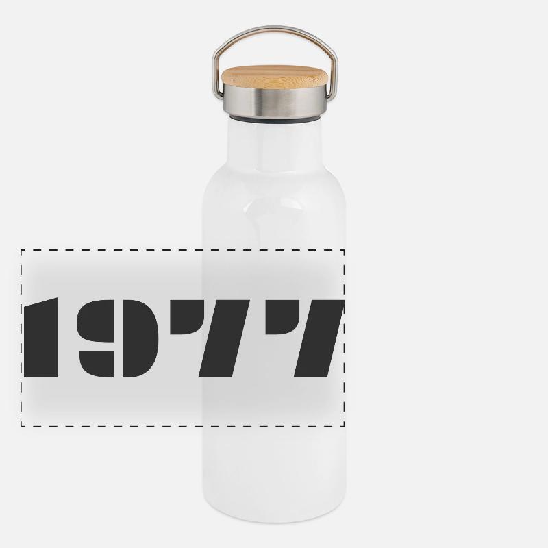 1977 Panoramic Thermal Bottle with Bamboo Lid