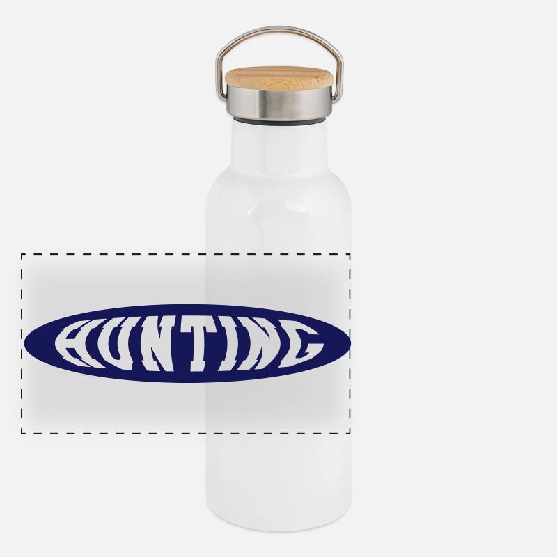 Hunting Panoramic Thermal Bottle with Bamboo Lid