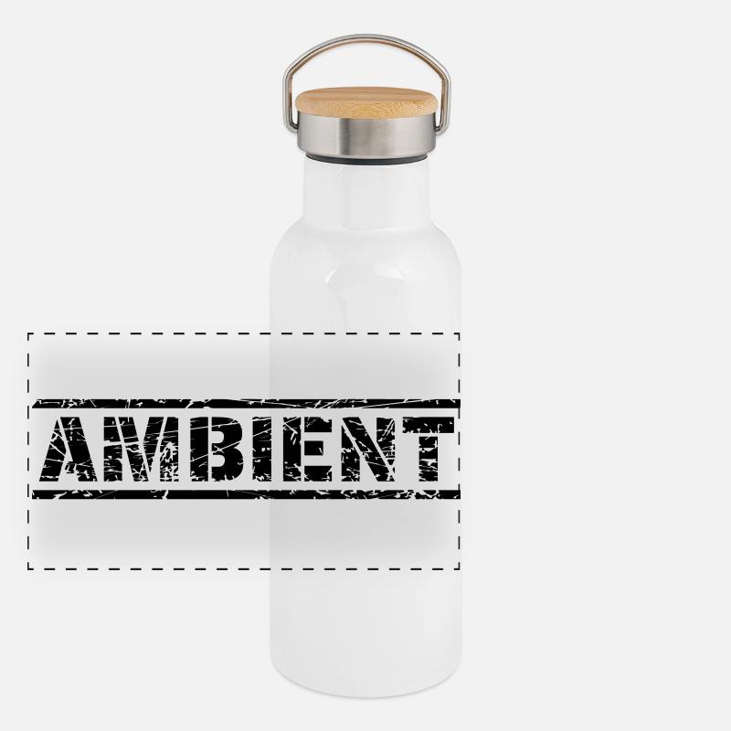 Ambient Panorama Thermosflasche mit Bambusdeckel