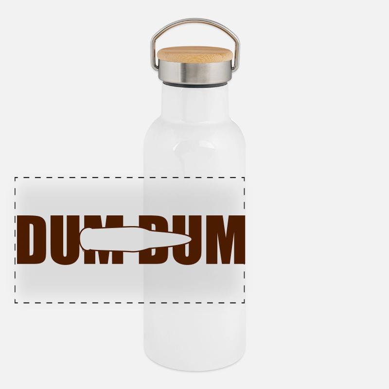 Dum Dum Panoramic Thermal Bottle with Bamboo Lid