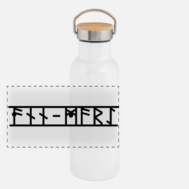 Ann-Mari Panoramic Thermal Bottle with Bamboo Lid