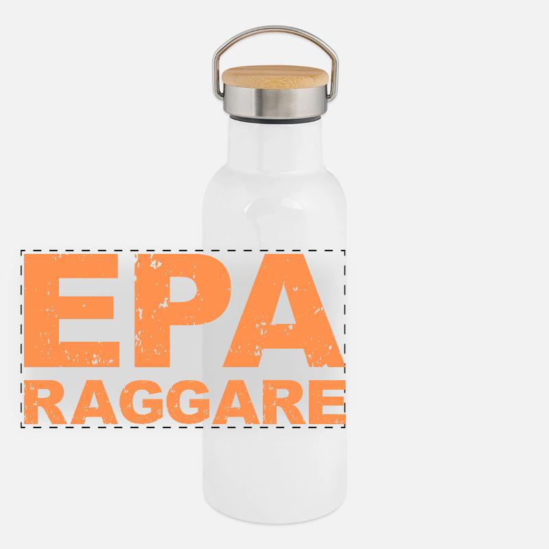 Epa Raggare Panorama Thermosflasche mit Bambusdeckel