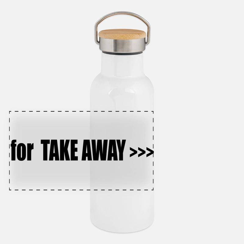 for TAKE AWAY Panoramic Thermal Bottle with Bamboo Lid