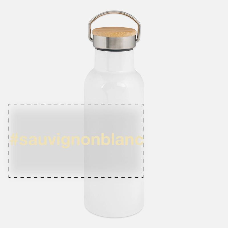 SAUVIGNON BLANC - Vin Blanc - Vin - Sommelier Gourde isotherme avec bouchon en bambou