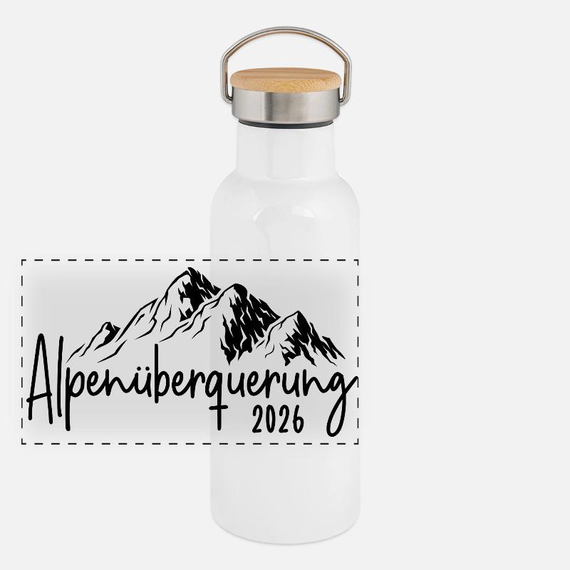 Crossing the Alps in 2026 Panoramic Thermal Bottle with Bamboo Lid