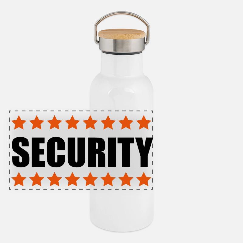 Security Panoramic Thermal Bottle with Bamboo Lid