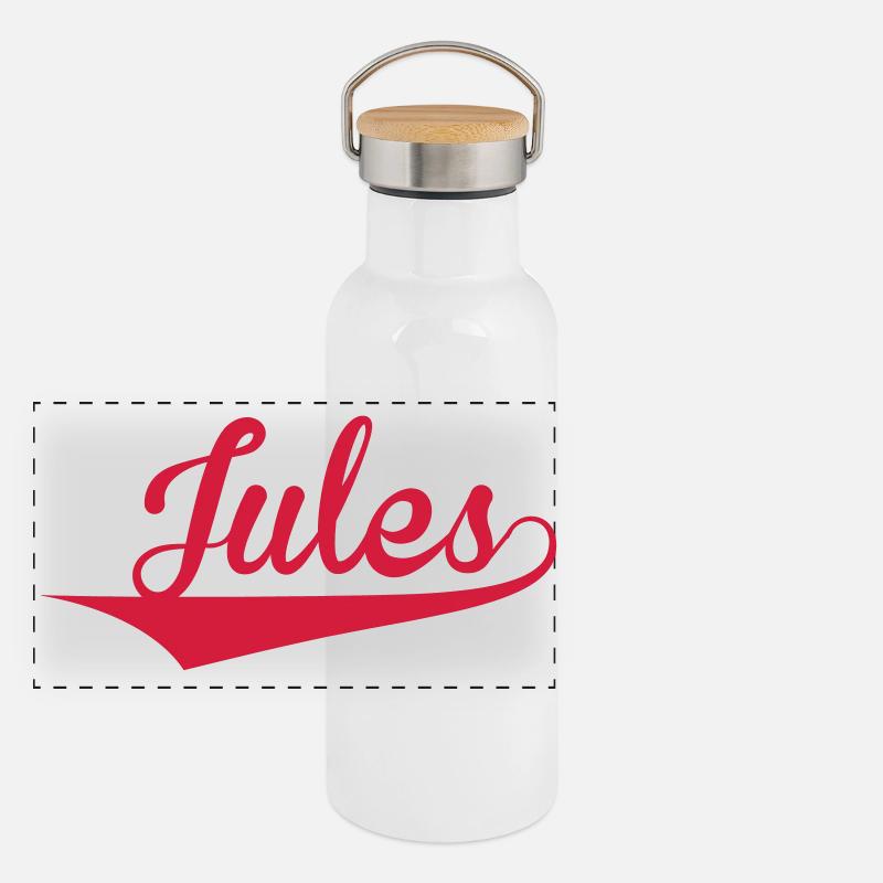 Jules Gourde isotherme avec bouchon en bambou