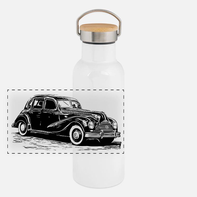 EMW 340/2 break Gourde isotherme avec bouchon en bambou