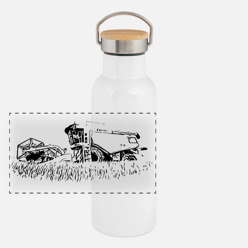 Combine 600 Panoramic Thermal Bottle with Bamboo Lid