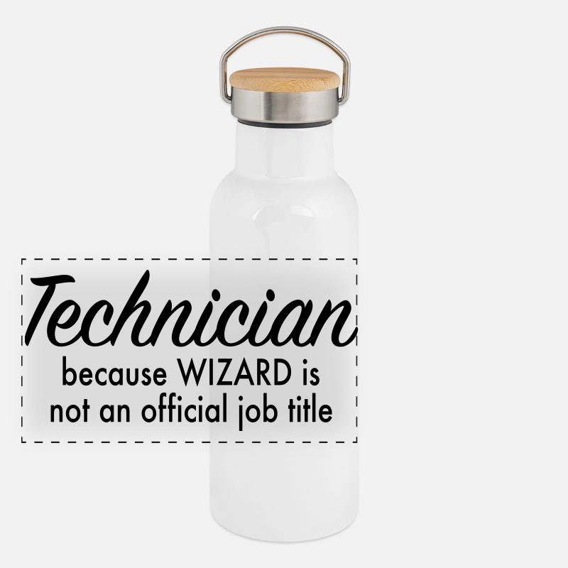 technician Panoramic Thermal Bottle with Bamboo Lid