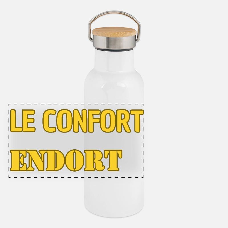 Comfort puts you to sleep. Panoramic Thermal Bottle with Bamboo Lid