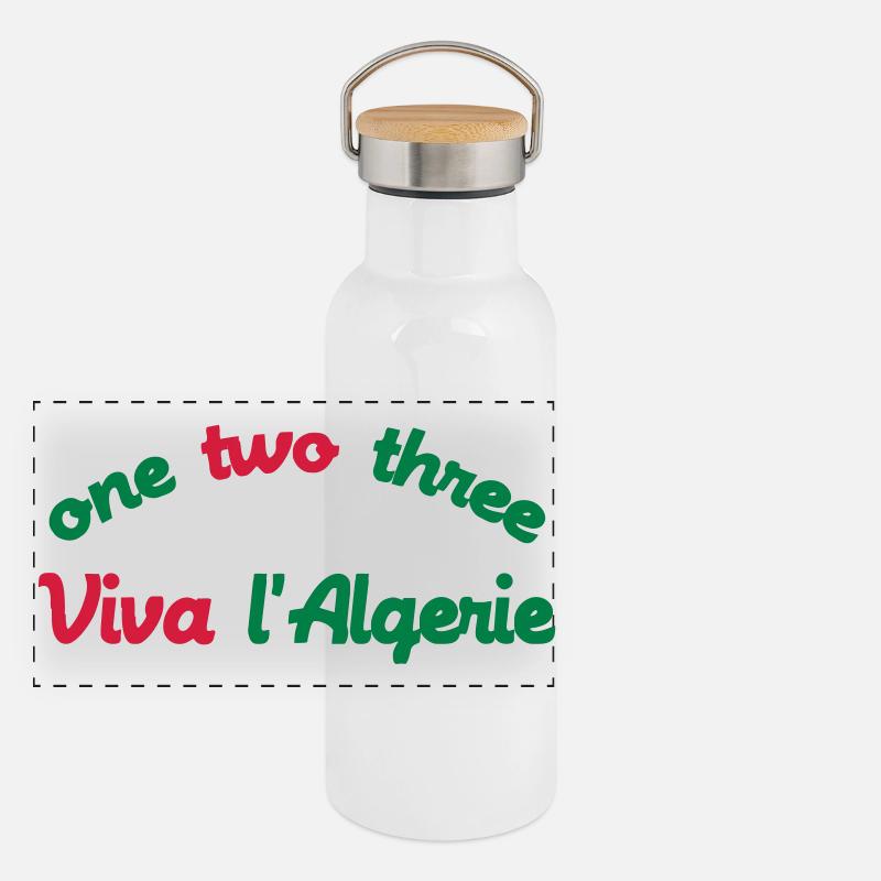 Algérie ! Panorama Thermosflasche mit Bambusdeckel