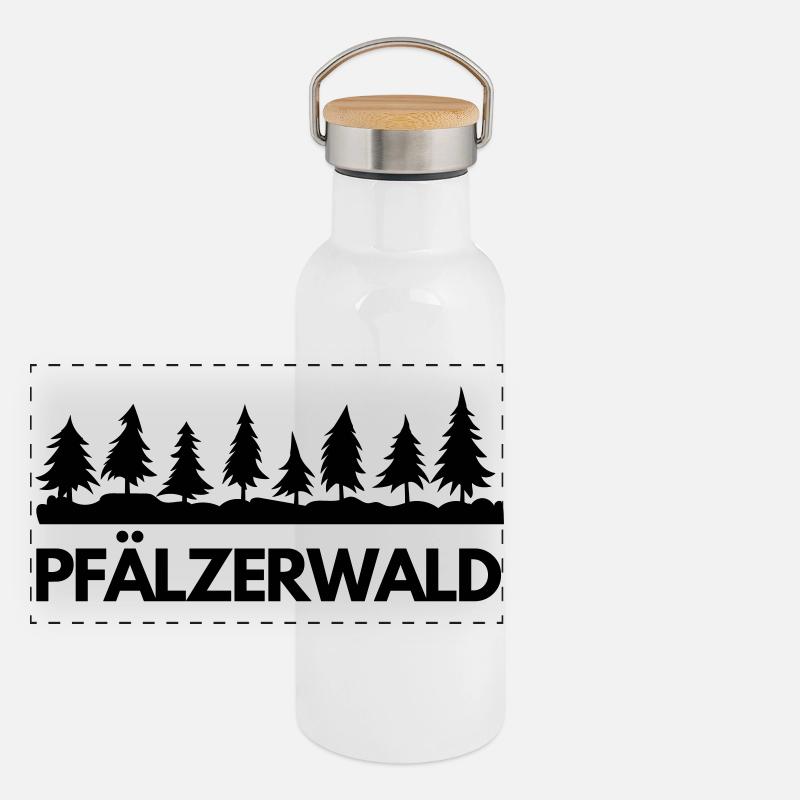 Palatinate Forest Arena Panoramic Thermal Bottle with Bamboo Lid