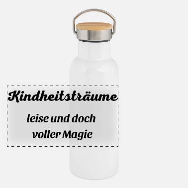 Sogni d'infanzia Thermos con coperchio in bambù