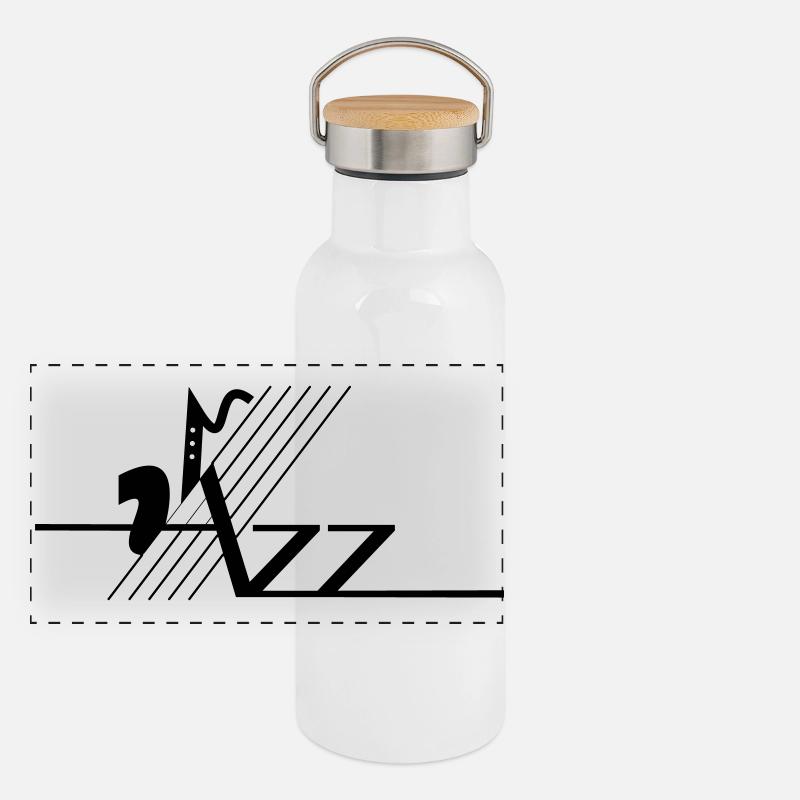 Jazz Gourde isotherme avec bouchon en bambou