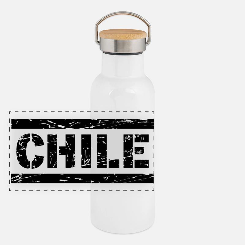 Chili Gourde isotherme avec bouchon en bambou