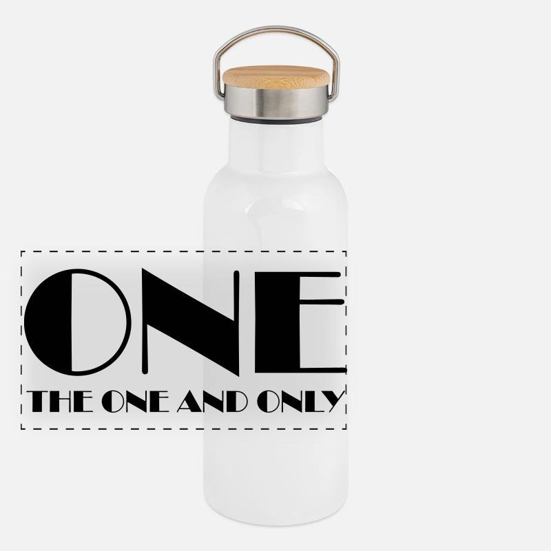 one Panoramic Thermal Bottle with Bamboo Lid
