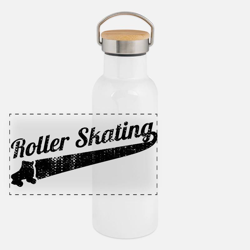 Roller Gourde isotherme avec bouchon en bambou